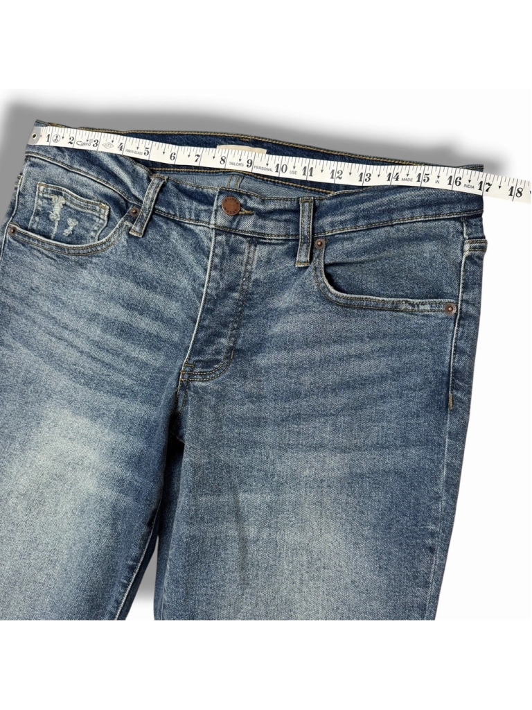 Oliver Logan Chester Mid Rise Straight Jeans 29 Aged Vintage Wash Button Fly Euc — image 3 of 8